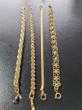 Gold Women's Bracelet Lot